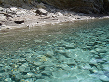 Marettimo spiaggia del Libano