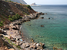 Marettimo Spiaggia sotto al Cimitero